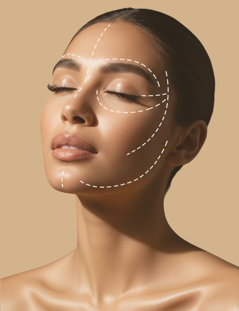 Aplicação estratégica de toxina botulínica (Botox®) para suavização de rugas de expressão e rejuvenescimento natural em Manaíra, João Pessoa.