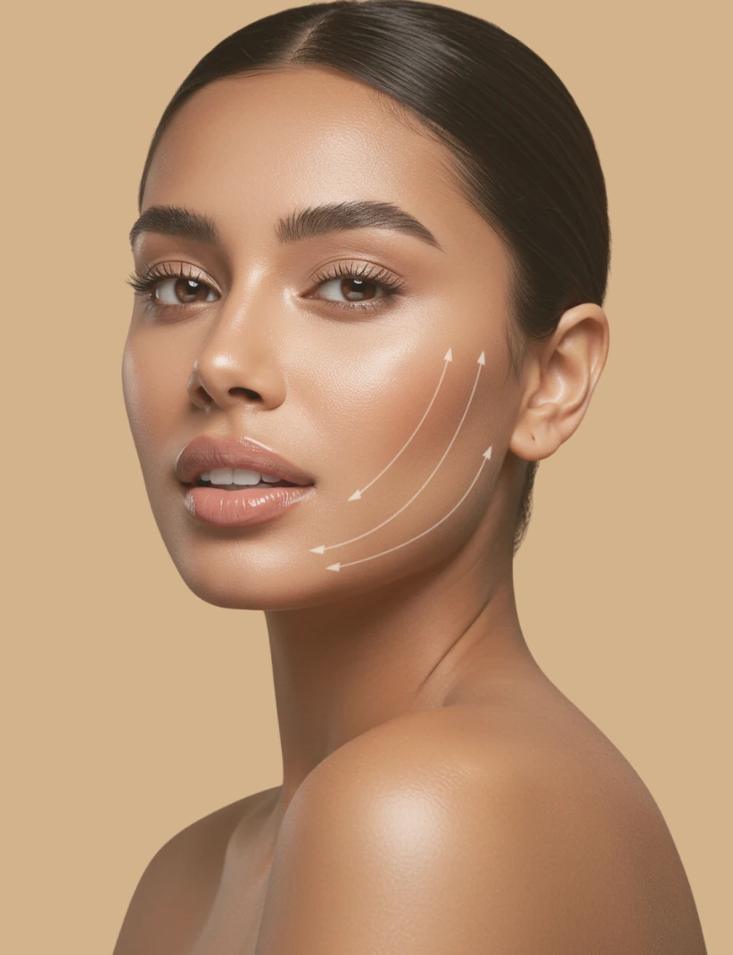 Procedimento de preenchimento facial com ácido hialurônico para restauração de volumes e contornos naturais em João Pessoa, realizado pela Dra. Ana Paula Pontes.